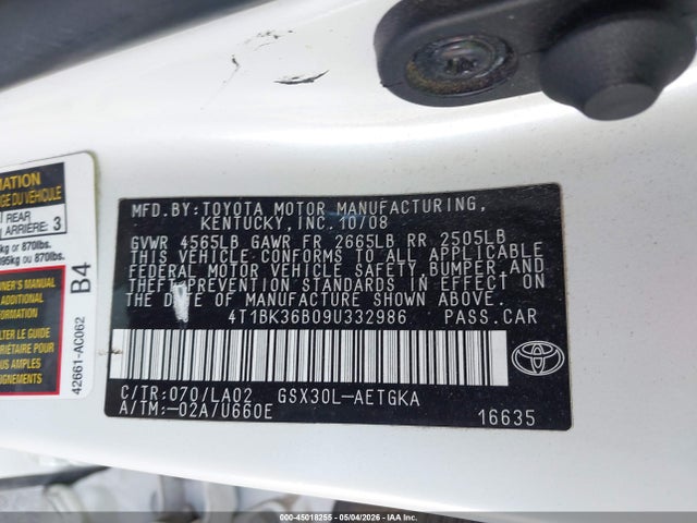 Toyota Avalon Xls