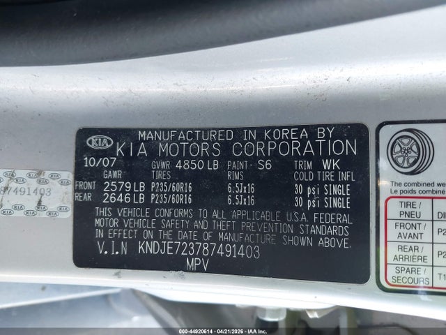Kia Sportage Lx V6