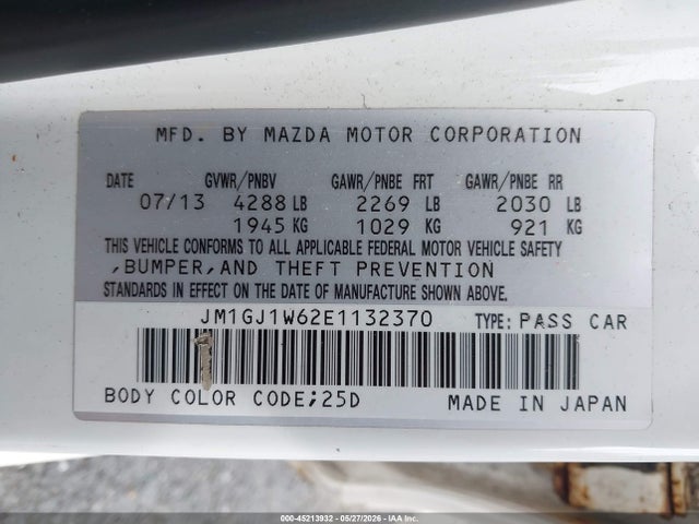 Mazda Mazda6 I Grand Touring