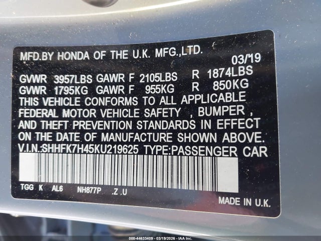 Honda Civic Sport