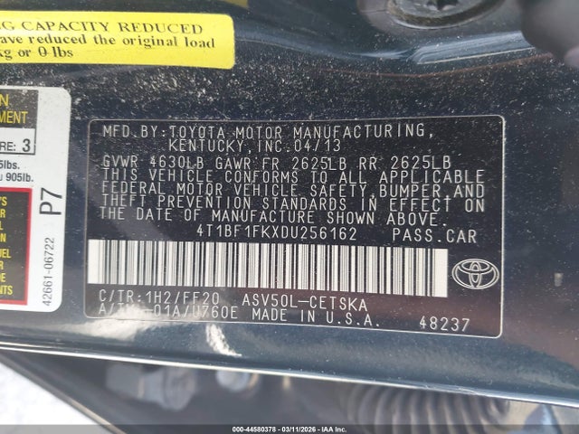 Toyota Camry Se