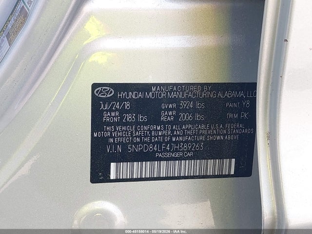 Hyundai ELANTRA Sel