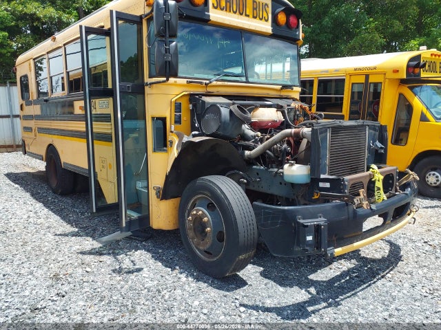 Salvage Blue Bird School Bus Transit Bus Image