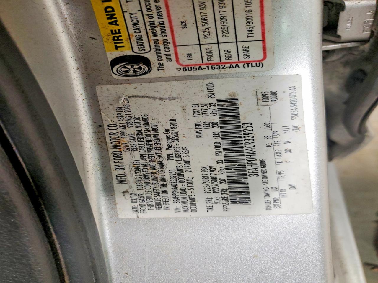 Ford Fusion Se