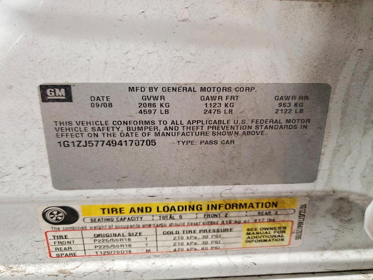 Chevrolet Malibu 2lt
