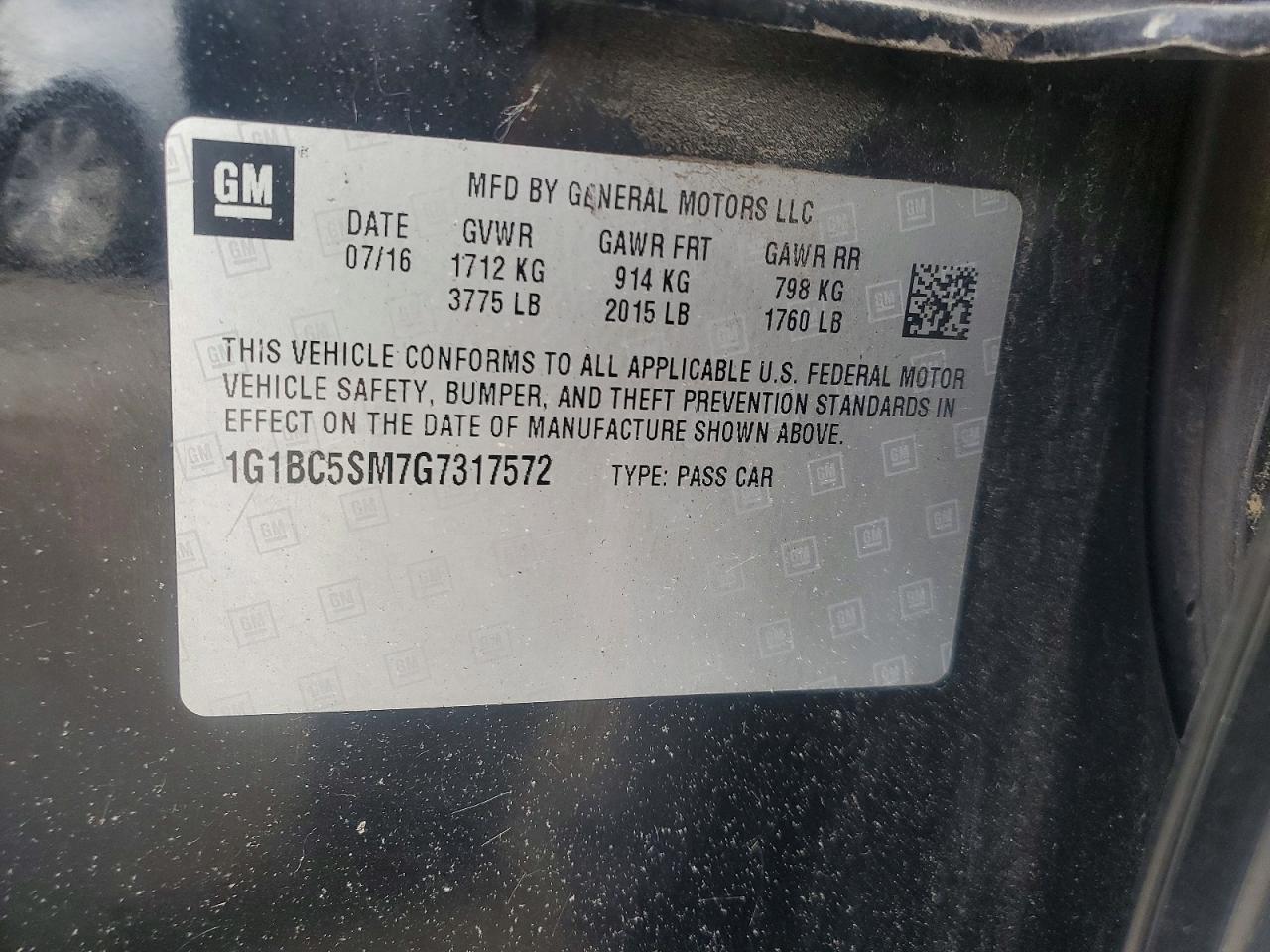 Chevrolet Cruze Ls