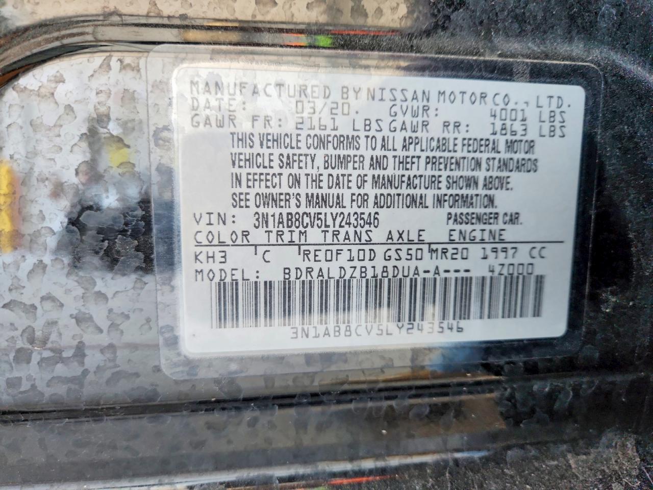 Nissan Sentra Sv