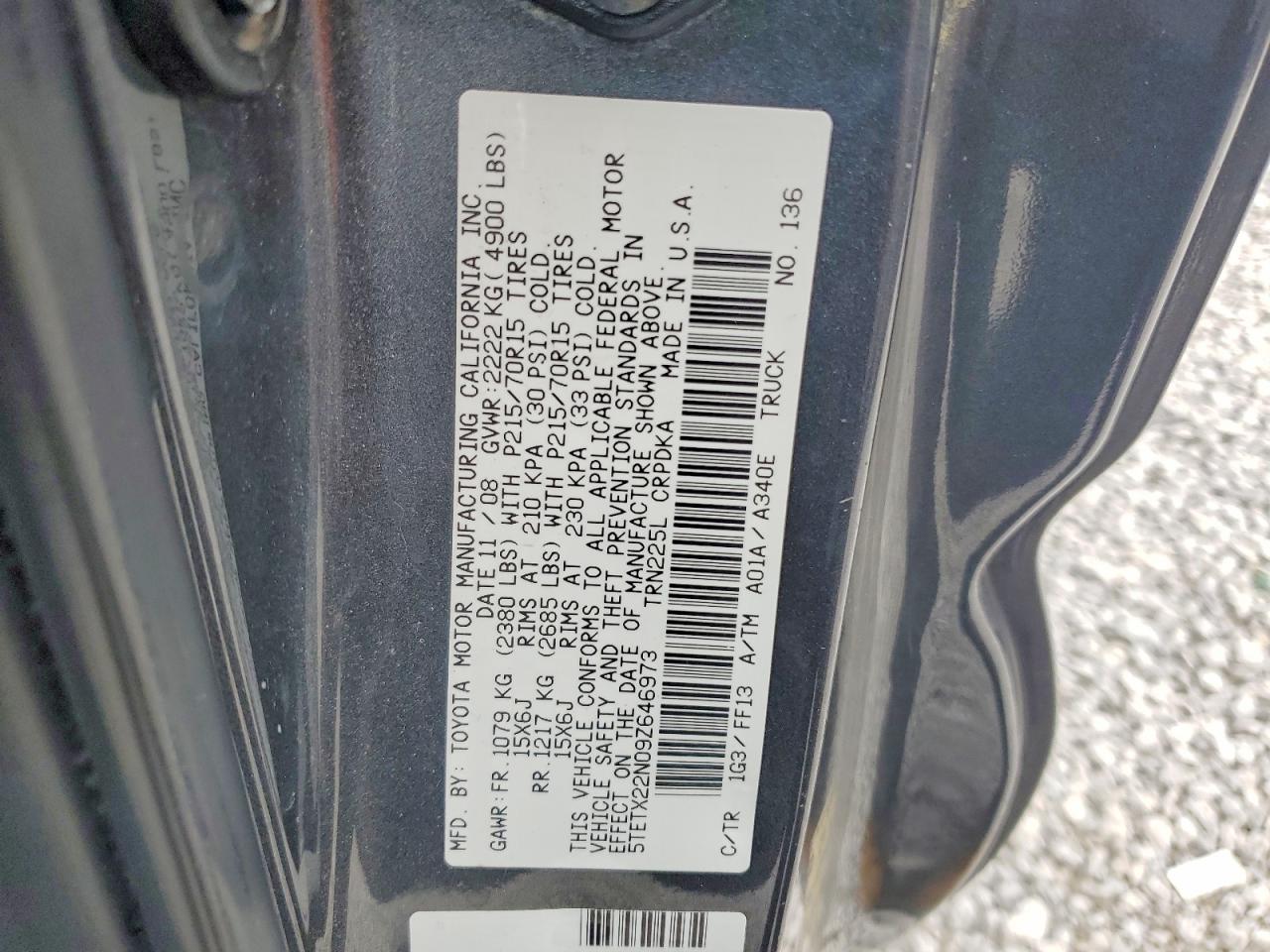 Toyota Tacoma Access Cab