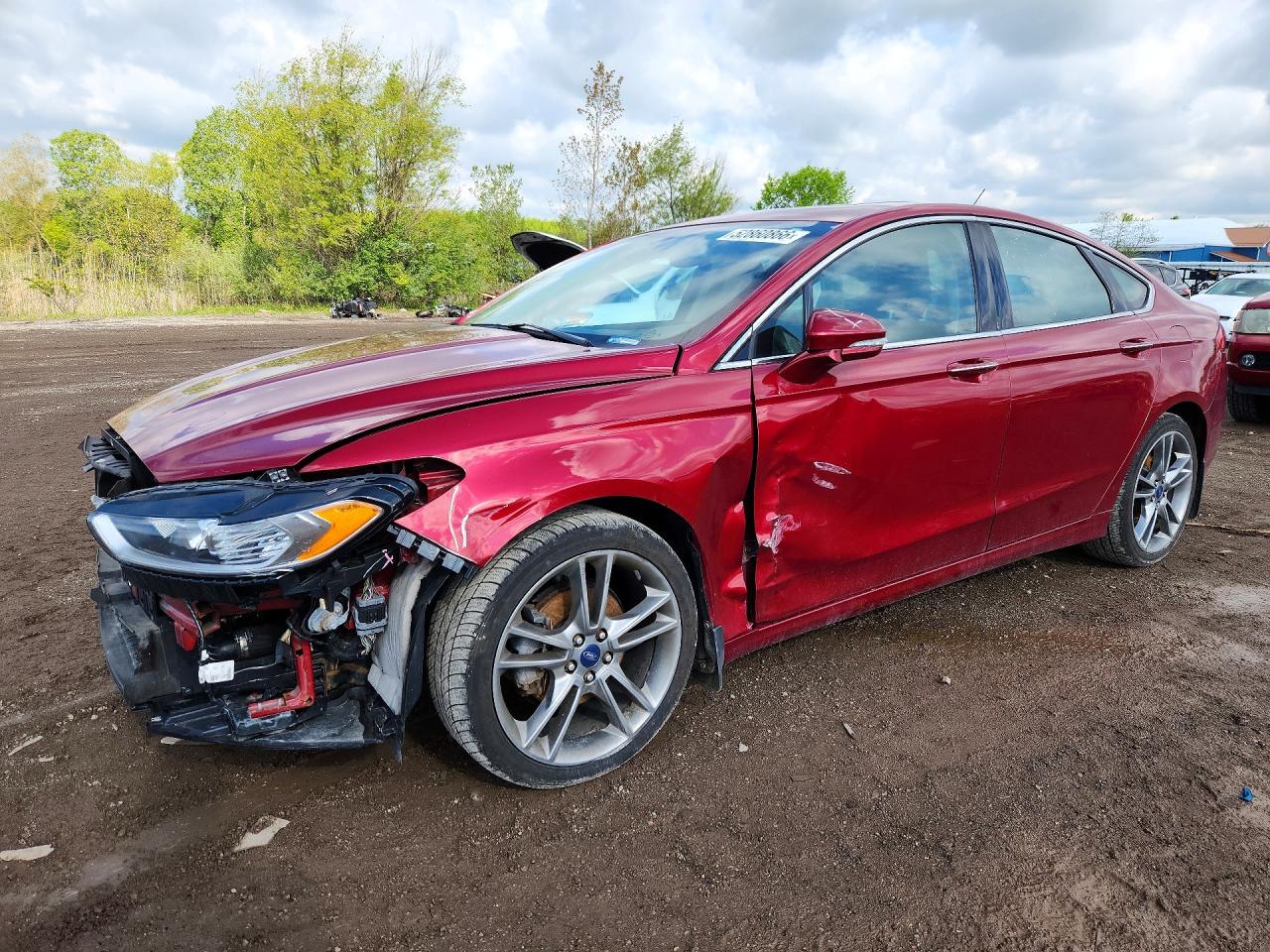 Salvage Ford Fusion Image