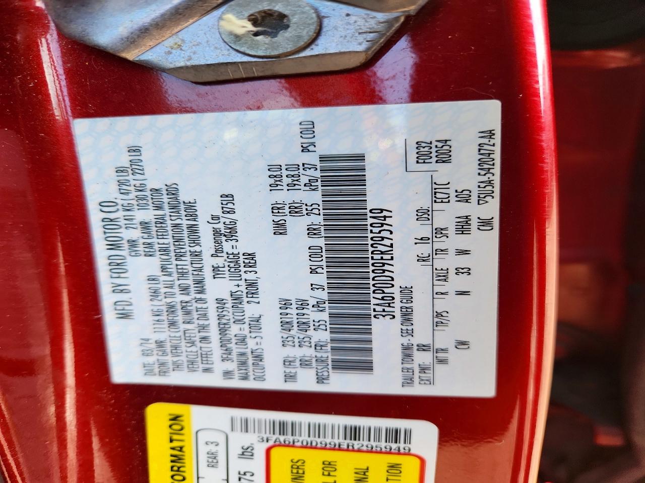 Ford Fusion Titanium