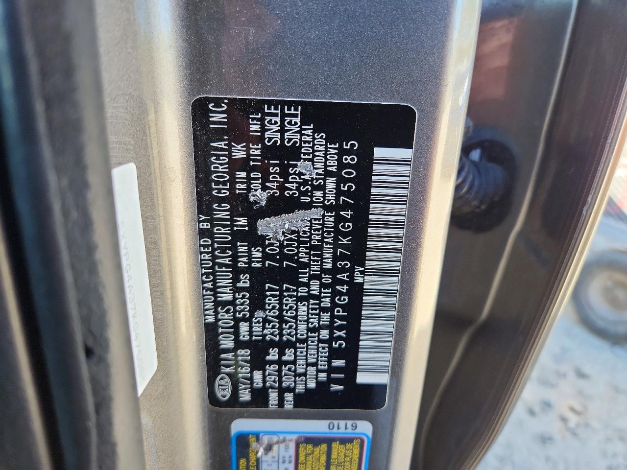 Kia Sorento Lx