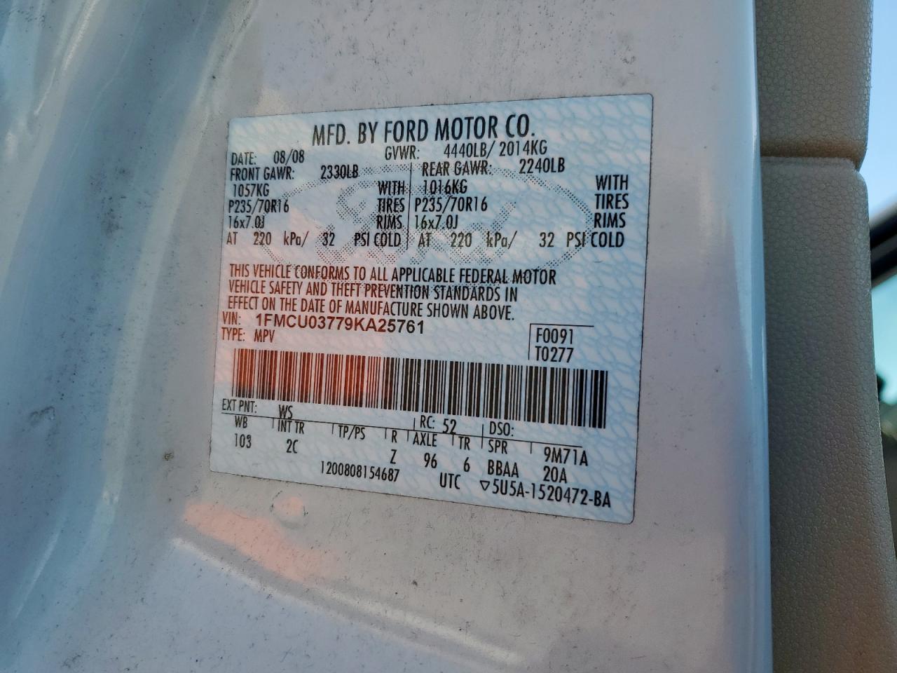 Ford Escape Xlt