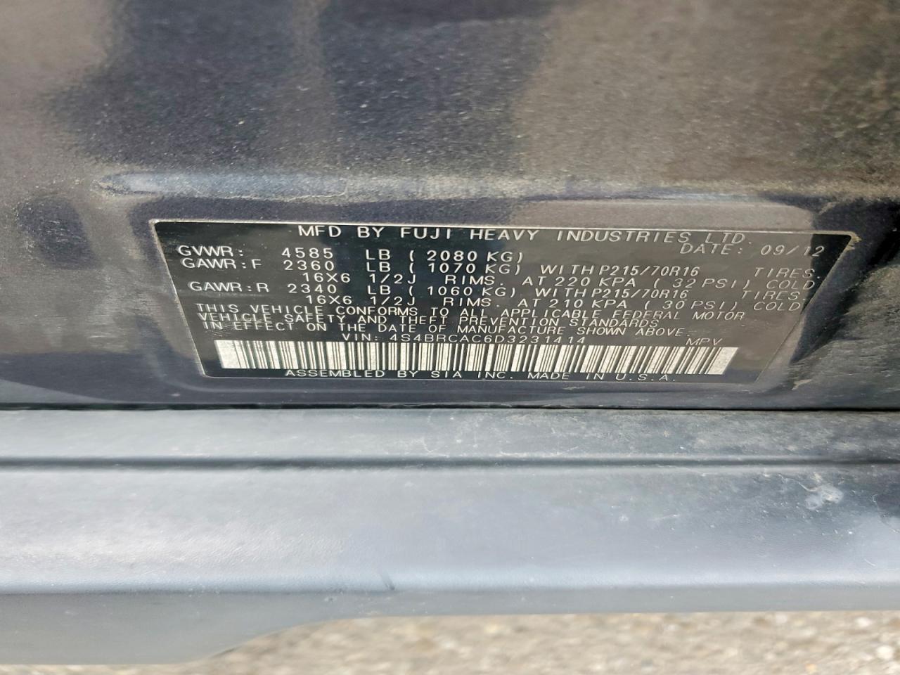 Subaru Outback 2.5i