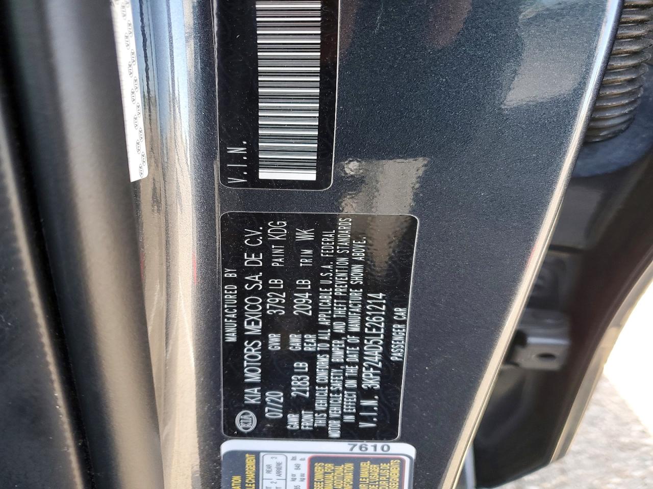 Kia Forte Lxs