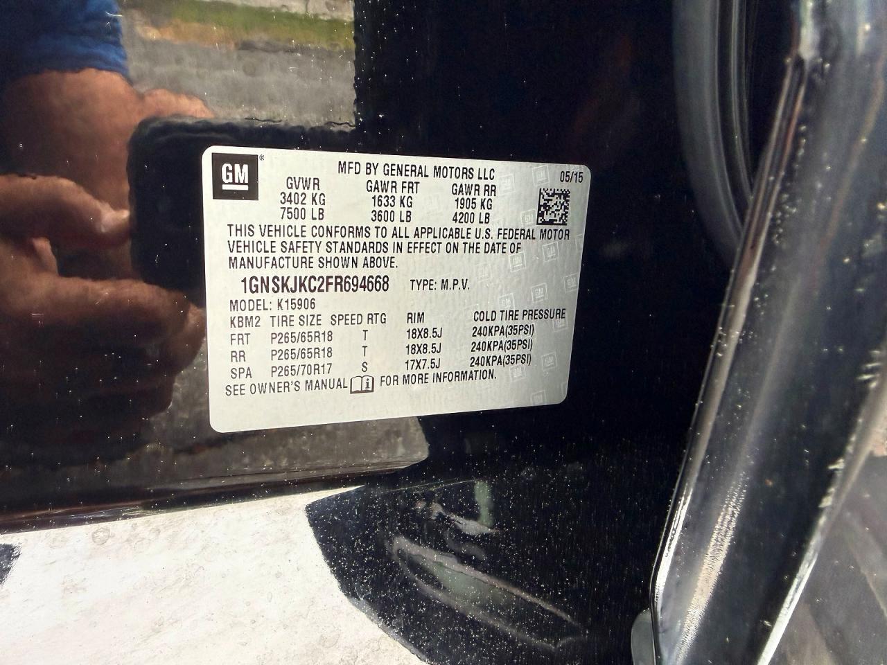 Chevrolet Suburban K1500 Lt