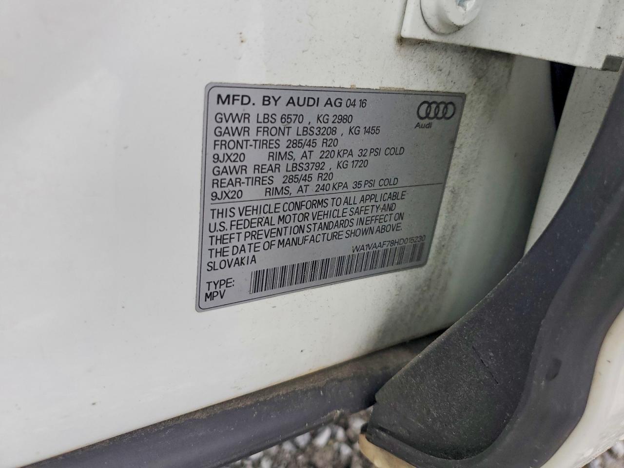 Audi Q7 Prestige