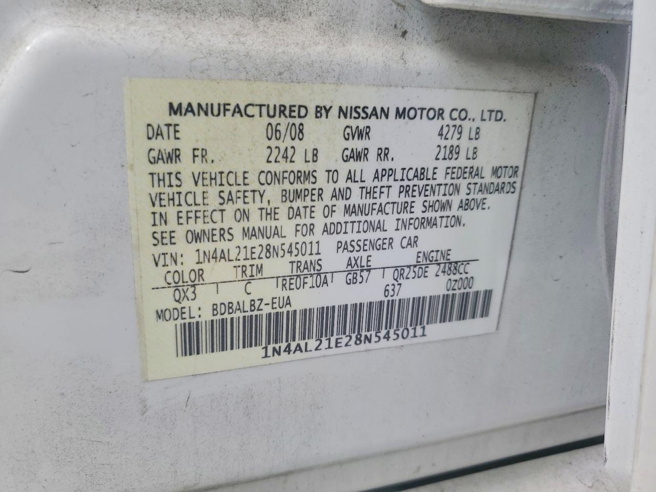Nissan Altima 2.5