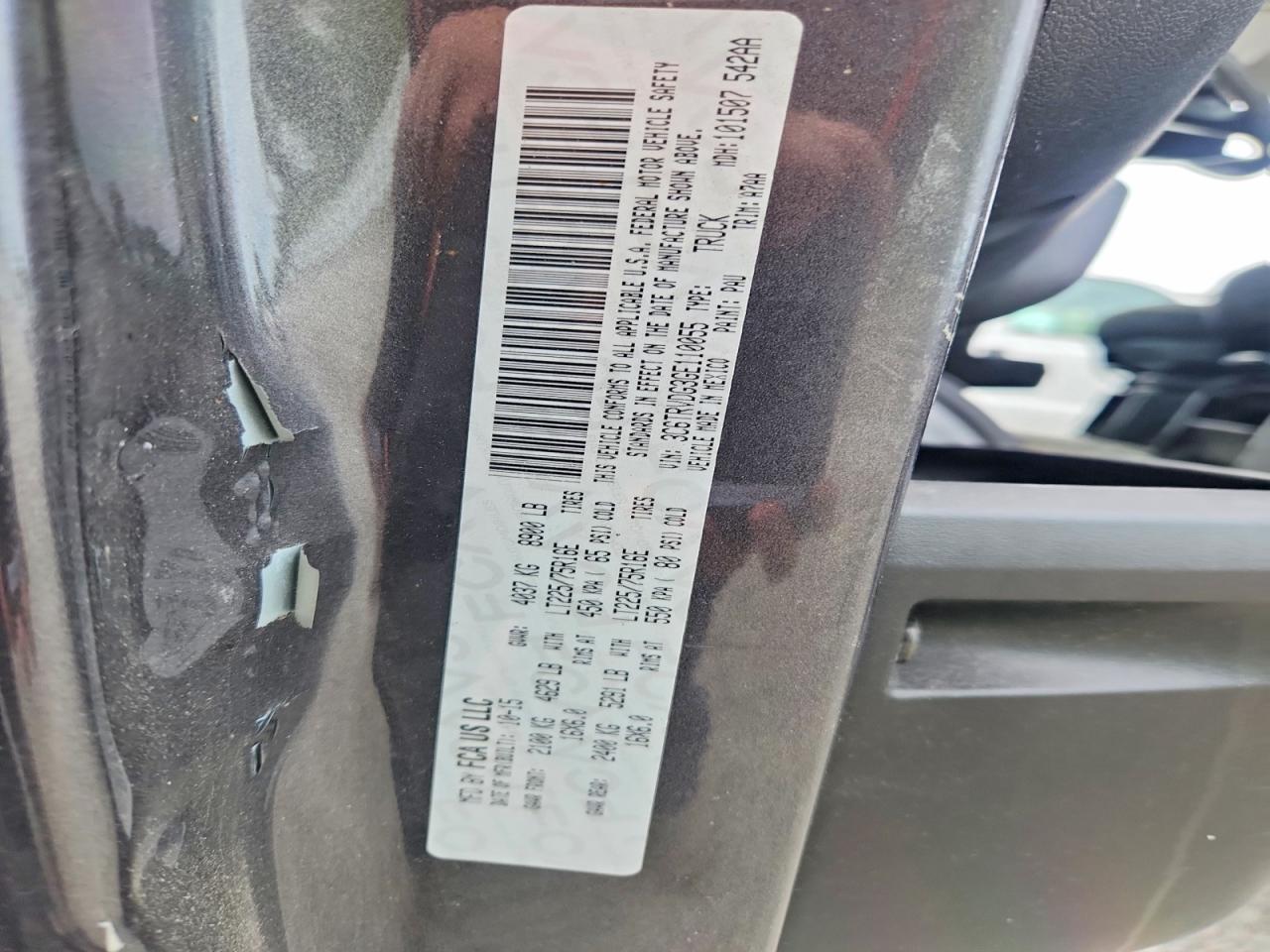 Ram Promaster 2500 High