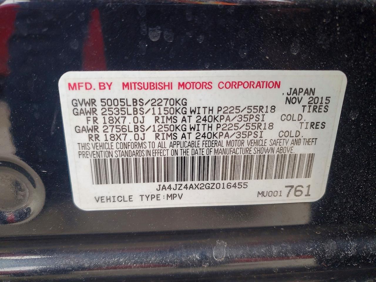 Mitsubishi Outlander Gt