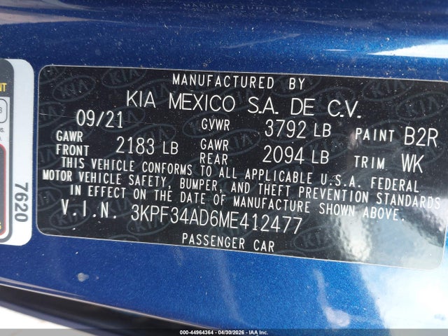 Kia Forte Gt-line