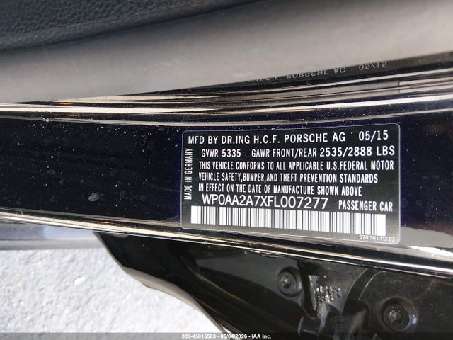 Porsche Panamera 4