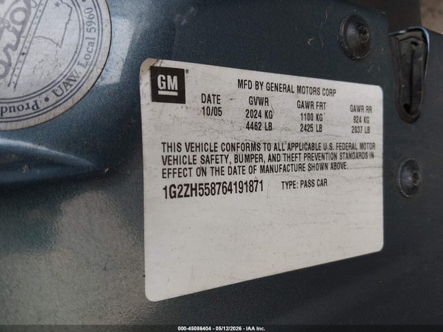 Pontiac G6 Gt