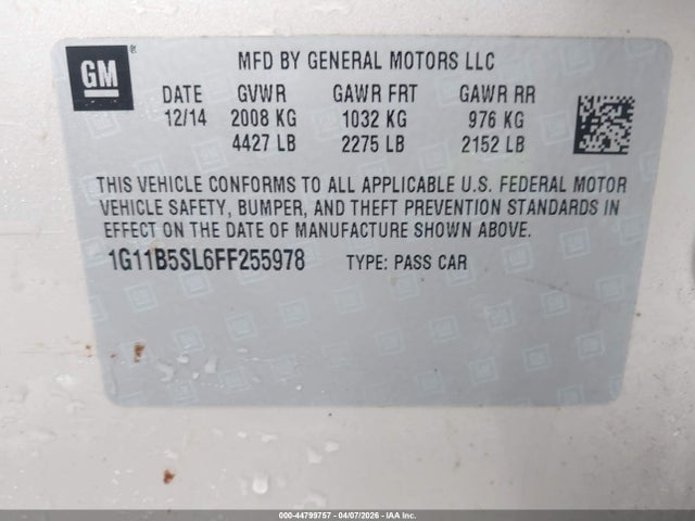 Chevrolet Malibu Ls