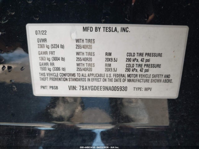 Tesla Model Y Long Range Dual Motor All-wheel Drive