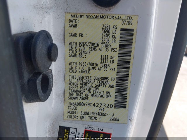 Nissan Frontier Se
