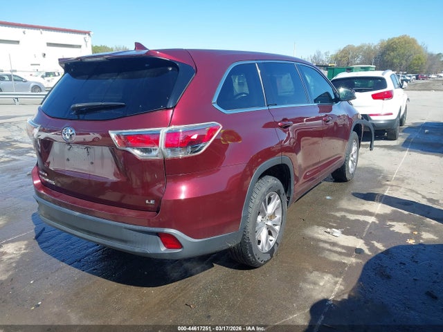 Toyota Highlander Le Plus V6