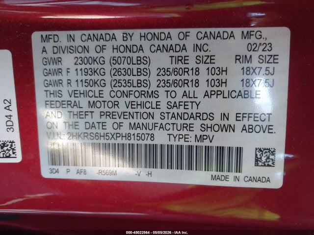 Honda CR-V Hybrid Sport