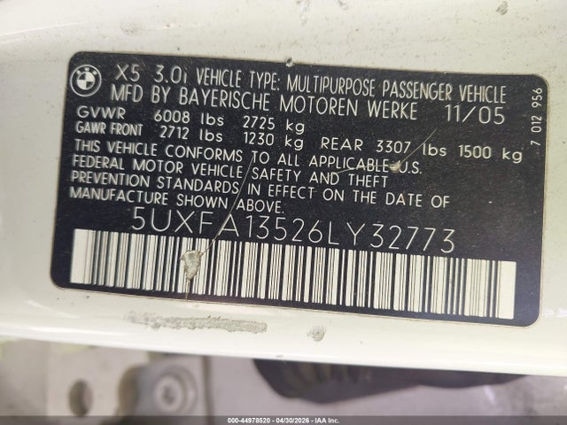 BMW X Series 3.0i