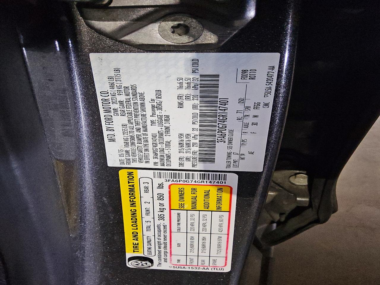 Ford Fusion S