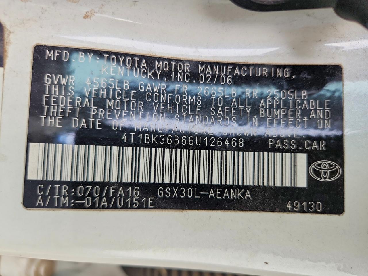 Toyota Avalon Xl