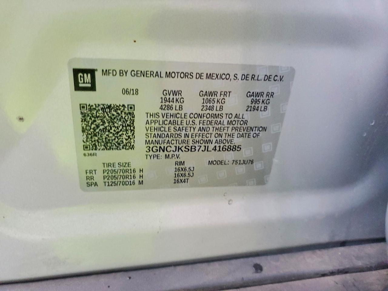 Chevrolet Trax Ls