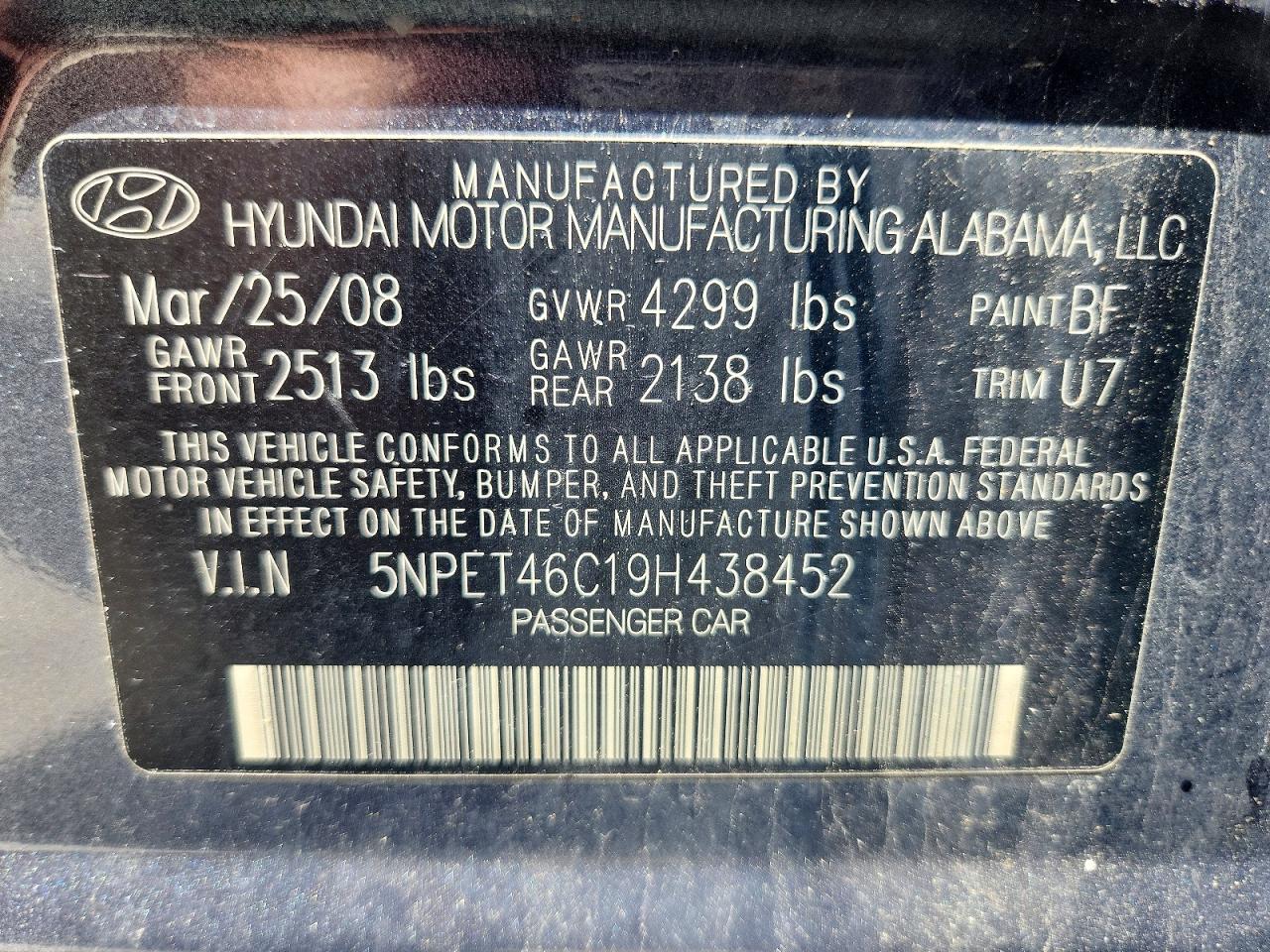 Hyundai SONATA Gls