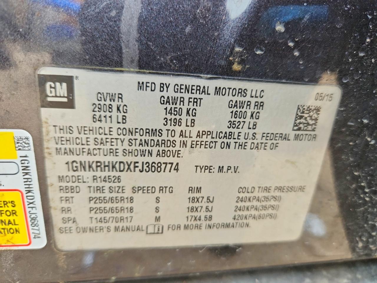 Chevrolet Traverse Lt