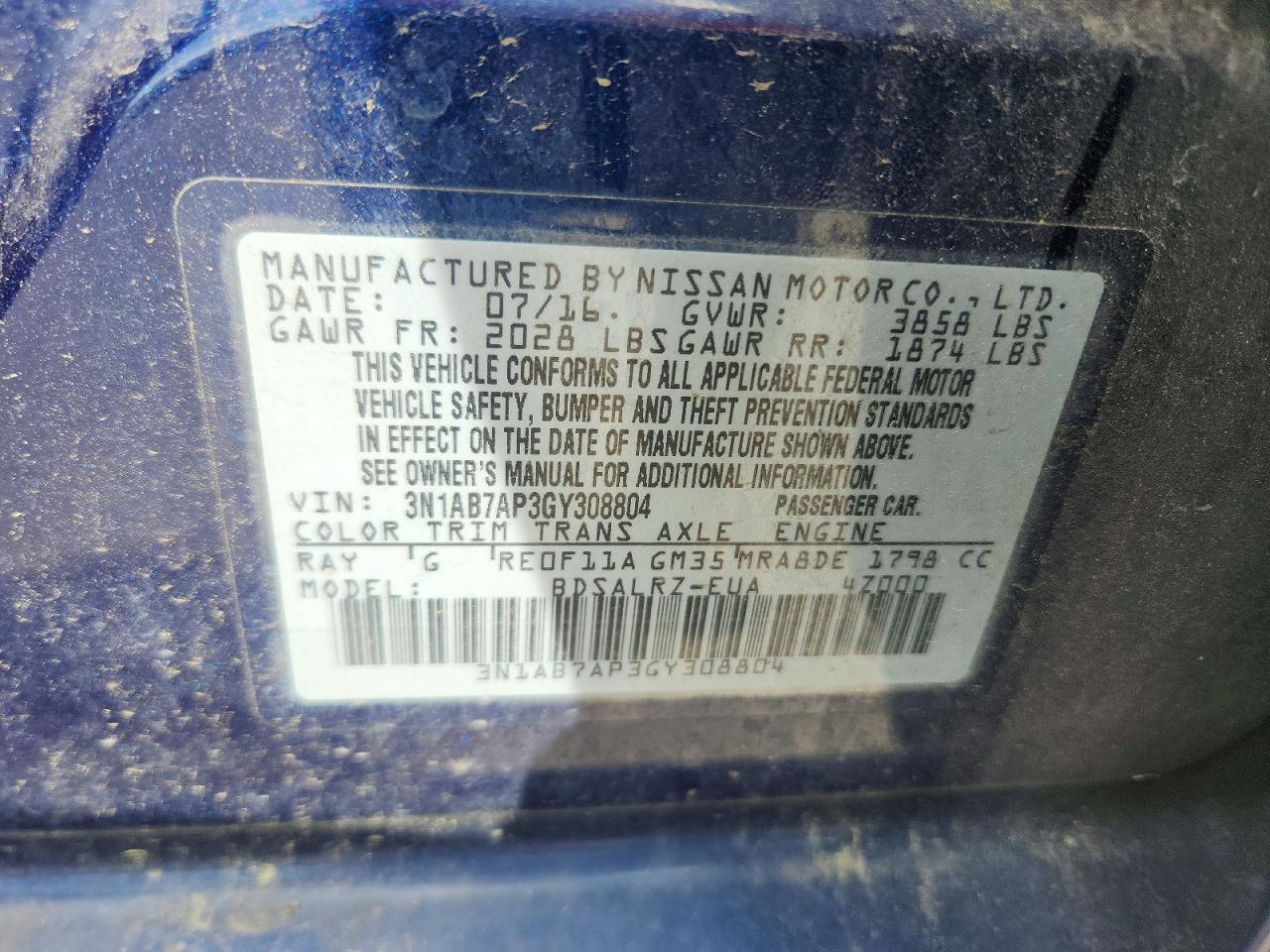 Nissan Sentra Sr