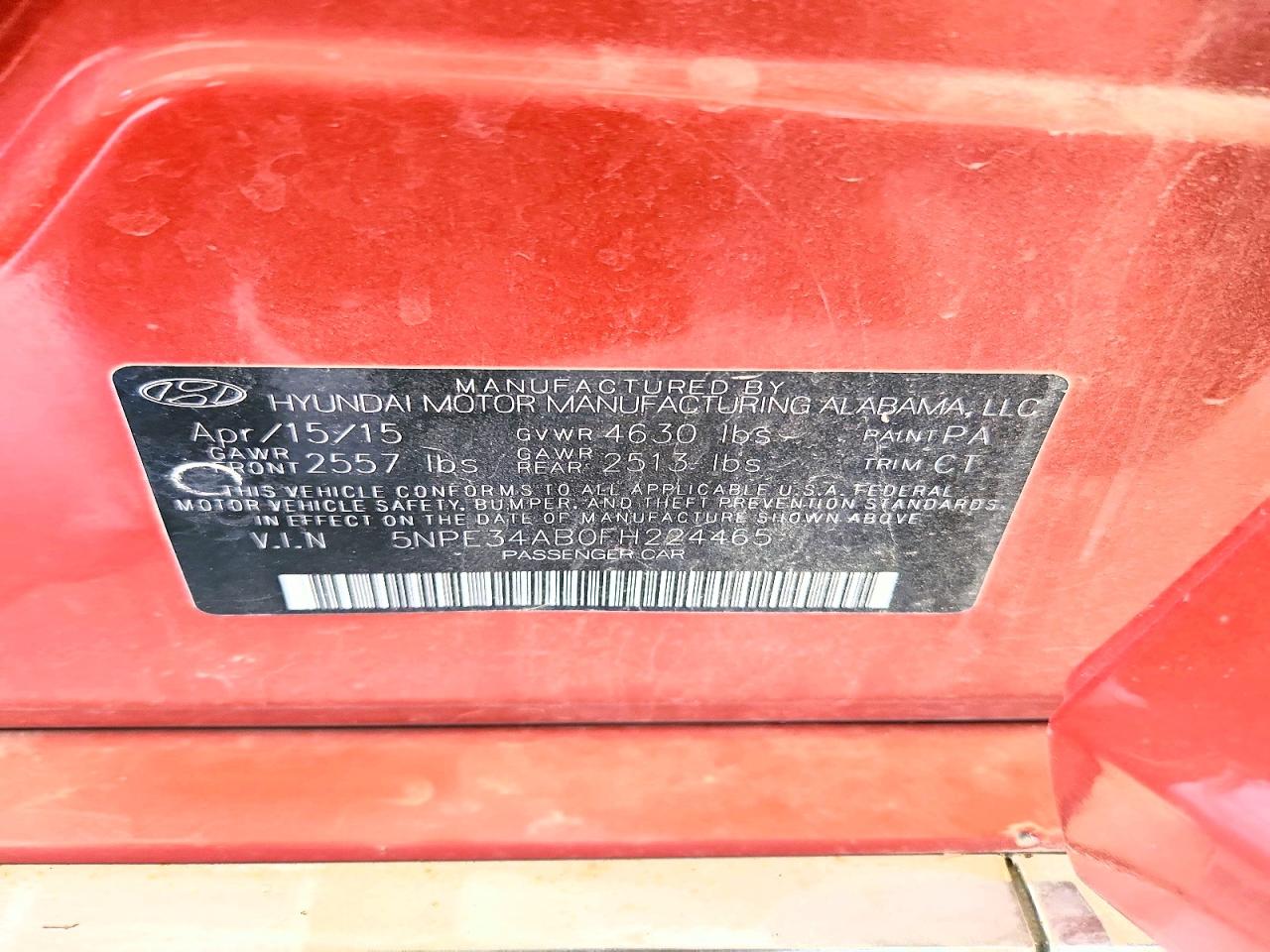Hyundai SONATA Limited 2.0t