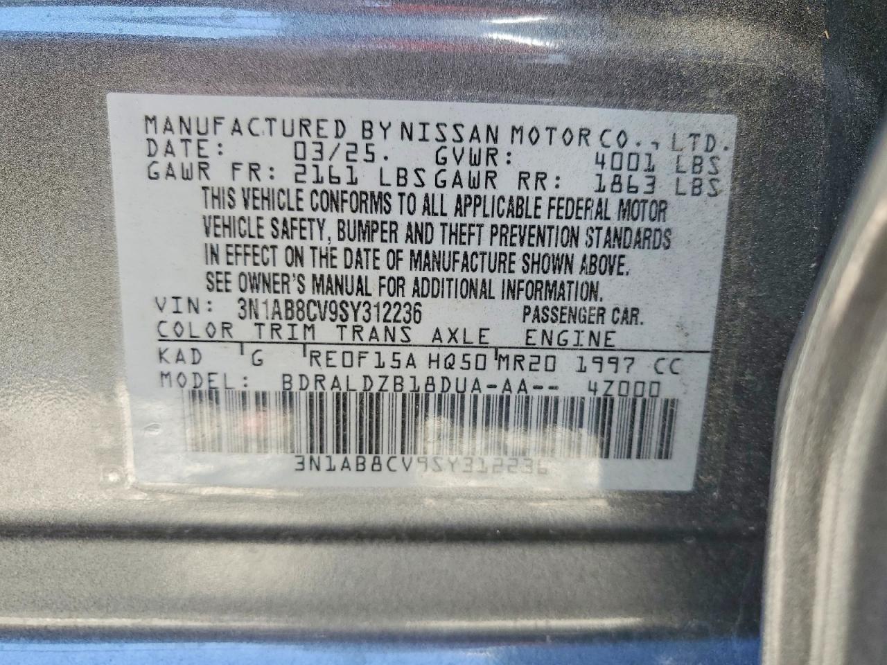 Nissan Sentra Sv