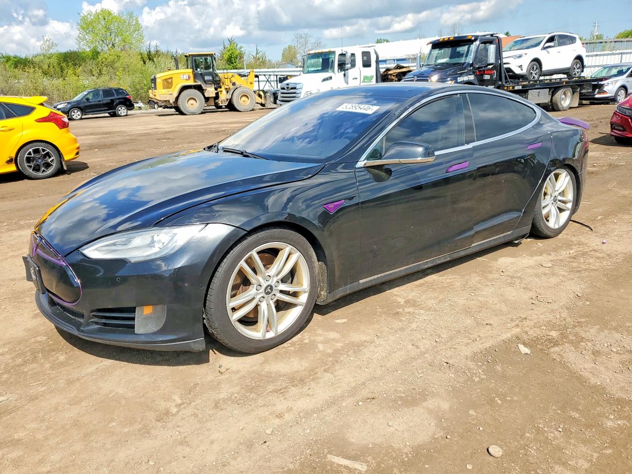 Salvage Tesla Model S Image