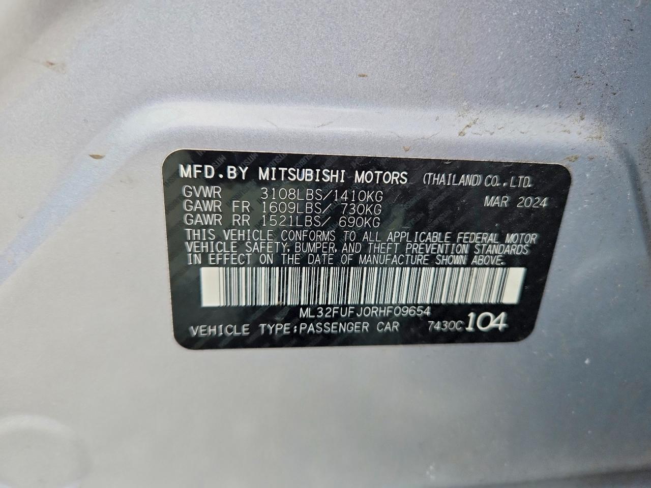 Mitsubishi Mirage G4 Es