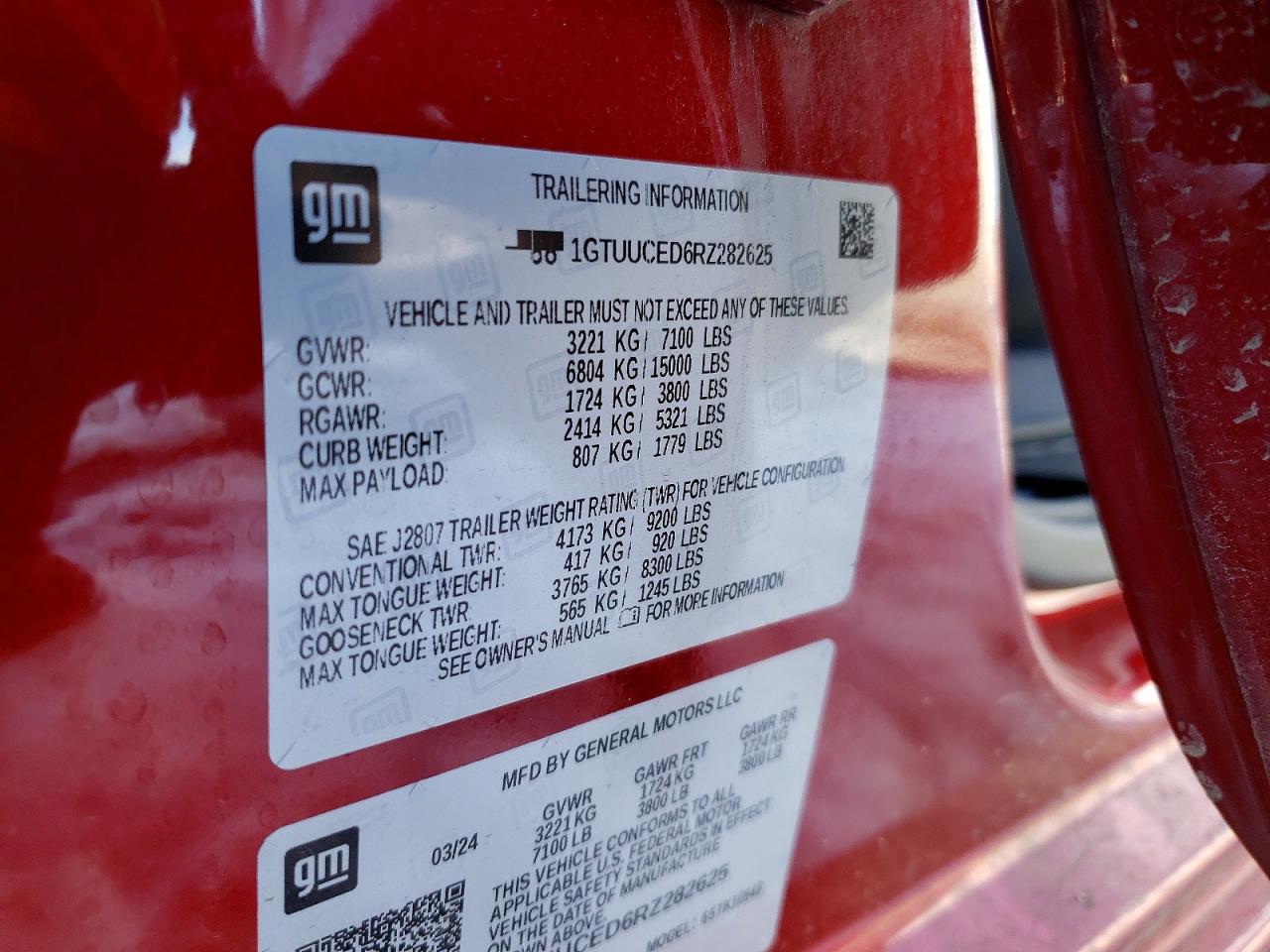 GMC Sierra K1500 Elevation