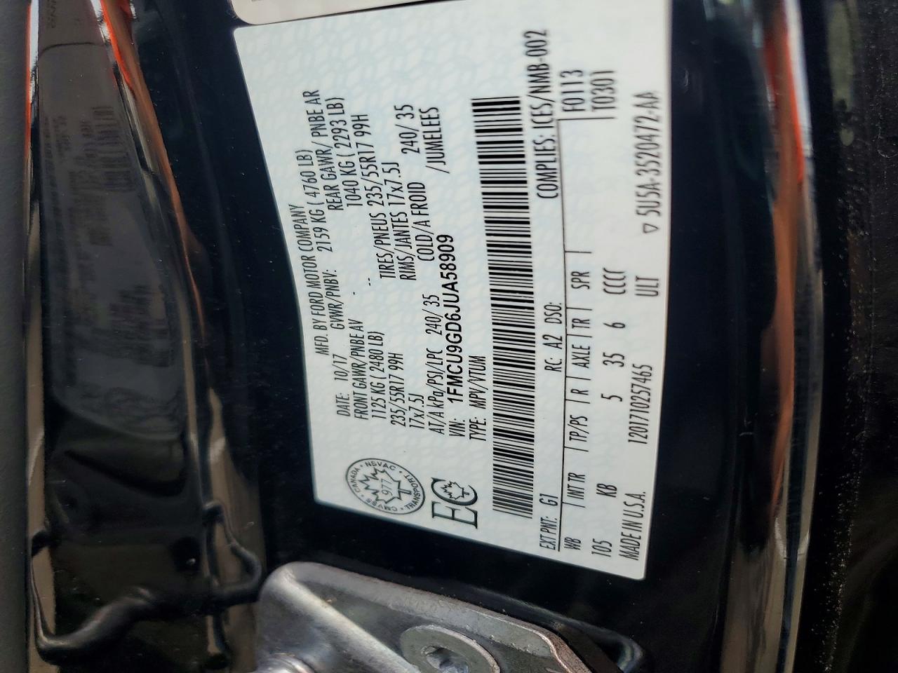 Ford Escape Se