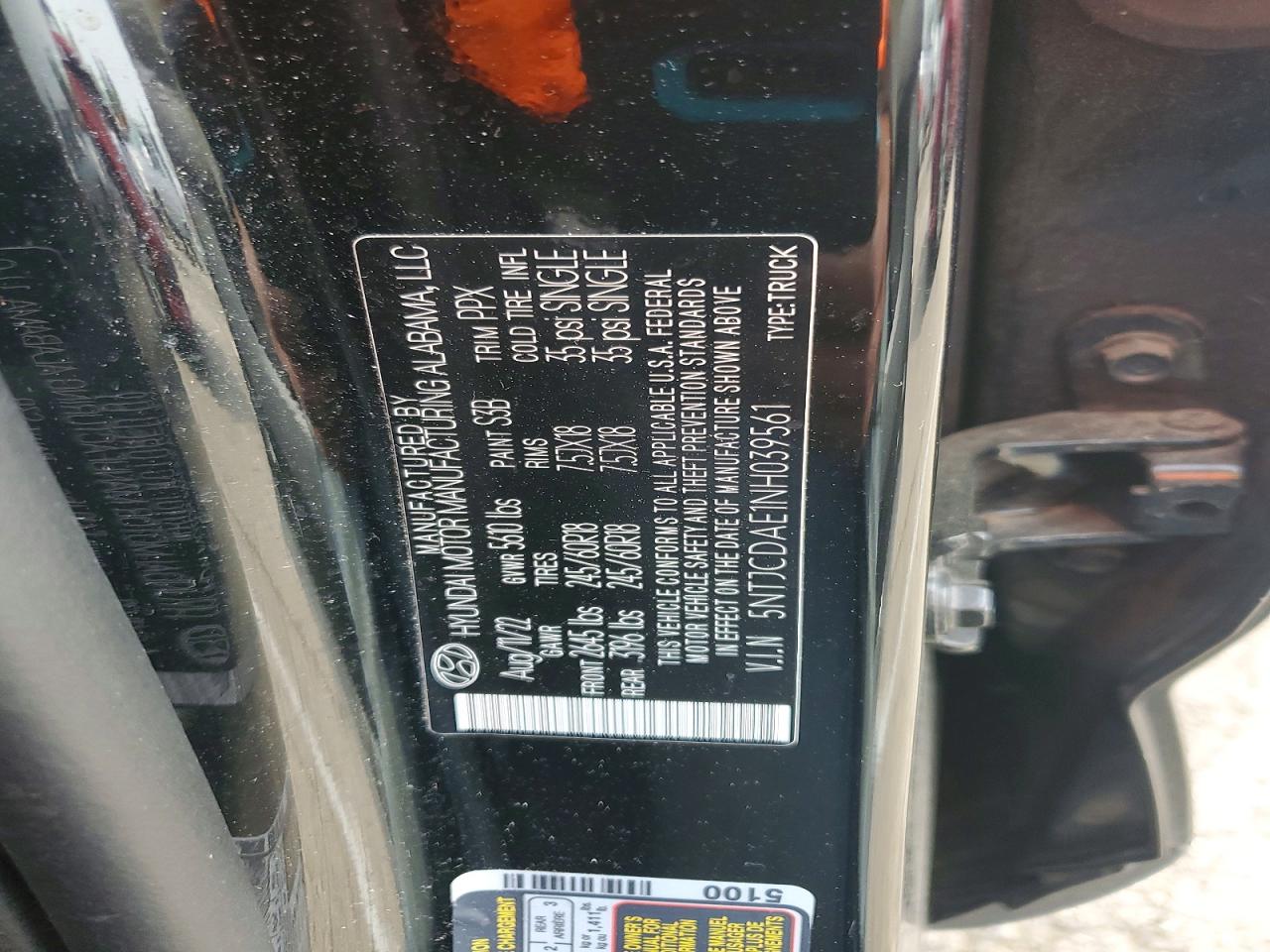 Hyundai SANTA CRUZ Sel