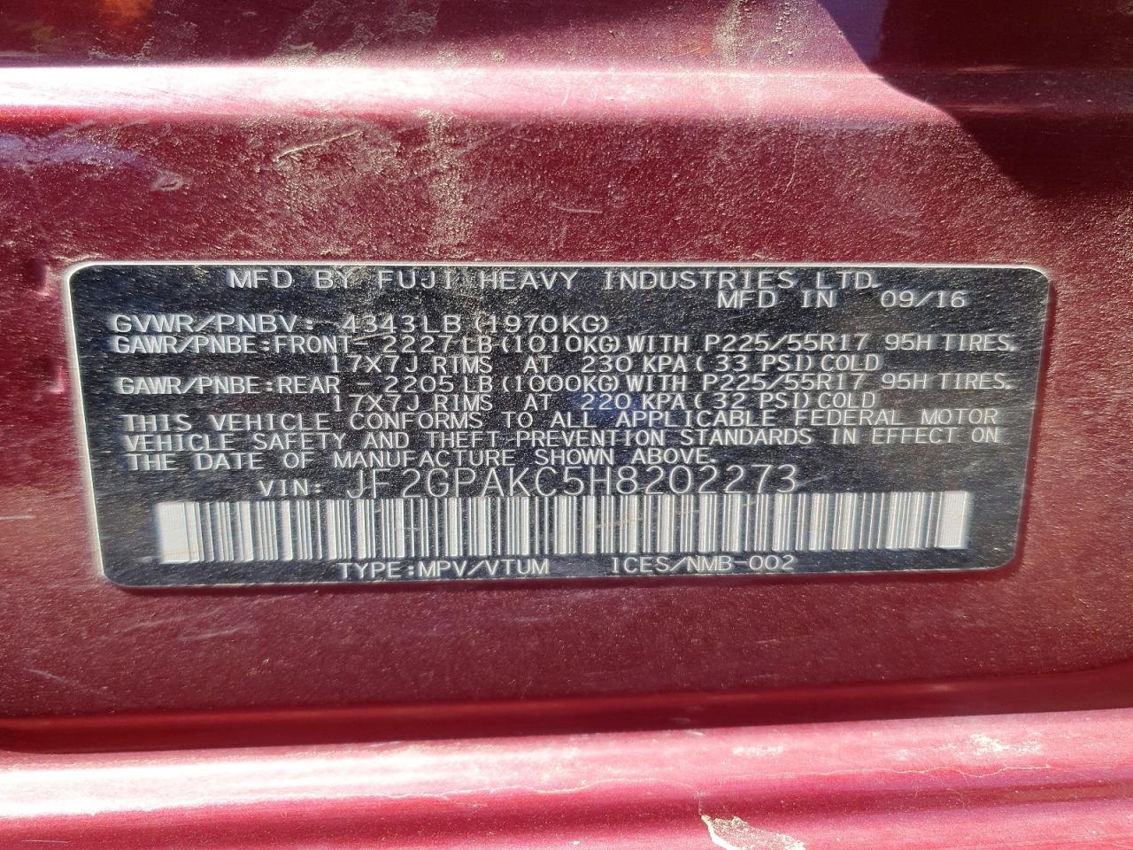 Subaru Crosstrek Limited