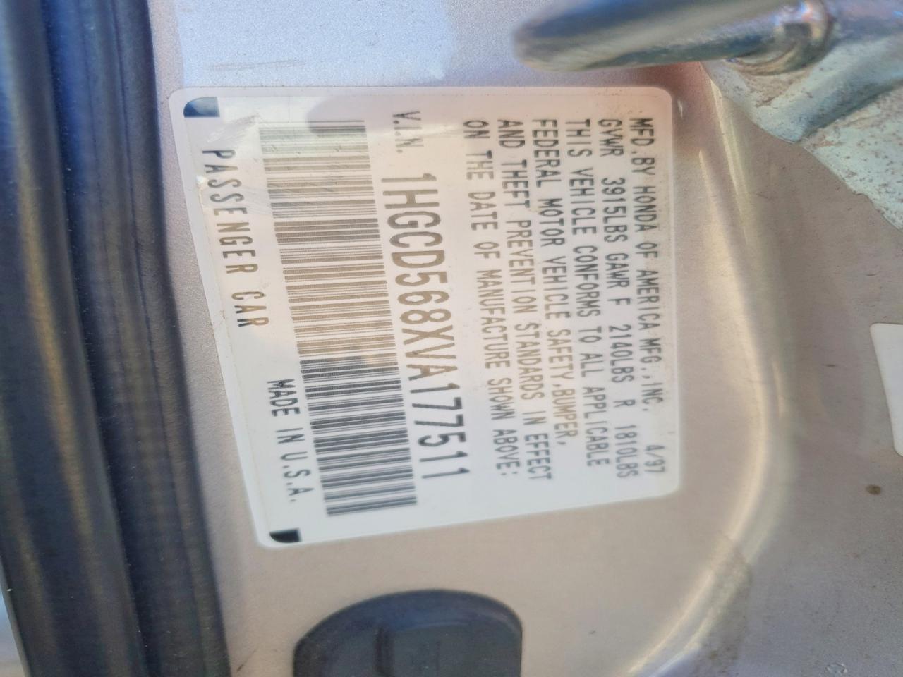 Honda Accord Value