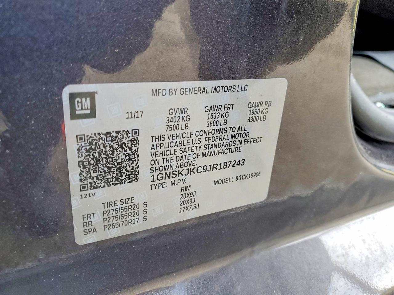 Chevrolet Suburban K1500 Premier