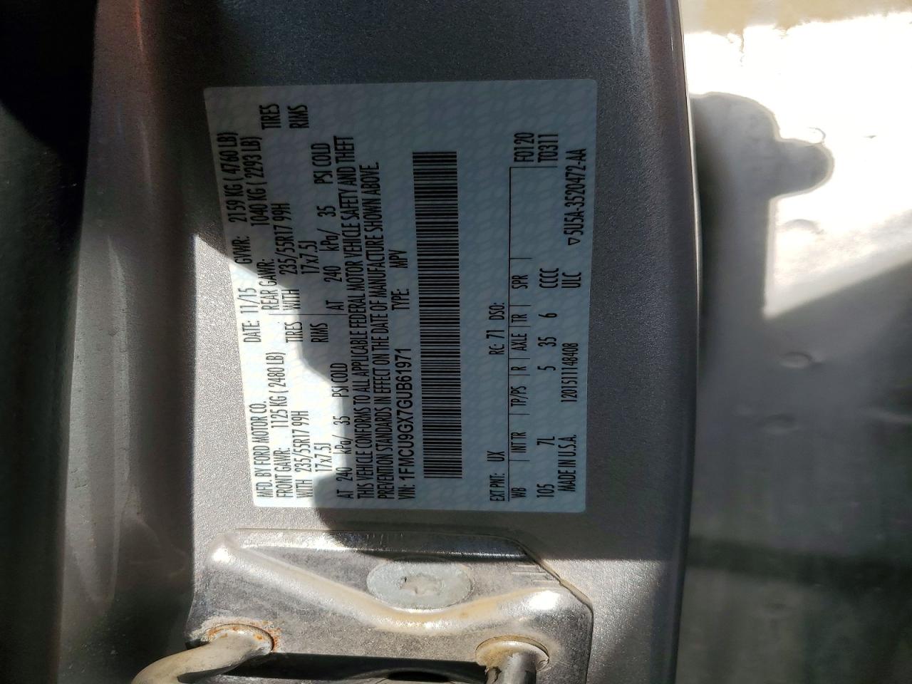 Ford Escape Se