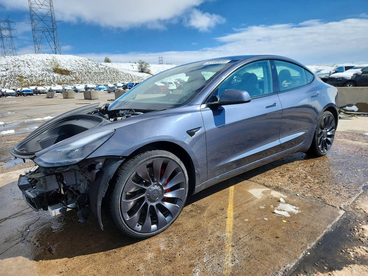 Salvage Tesla Model 3 Image